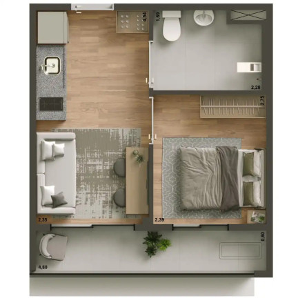 Imagem Apartamento com 1 Quarto à Venda, 28 m² em Pinheiros - São Paulo Imagem Apartamento com 1 Quarto à Venda, 28 m² em Pinheiros - São Paulo