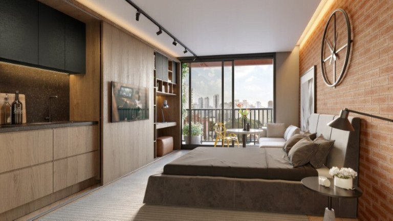 Imagem Apartamento com 1 Quarto à Venda, 24 m² em Pinheiros - São Paulo