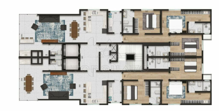 Imagem Apartamento com 3 Quartos à Venda, 127 m² em Praia De Armação Do Itapocorói - Penha