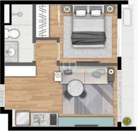 Imagem Apartamento com 1 Quarto à Venda, 33 m² em Vila Mariana - São Paulo