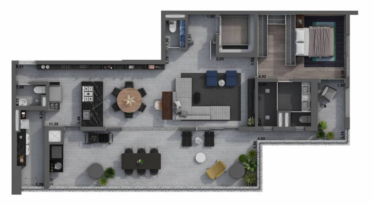 Imagem Cobertura com 3 Quartos à Venda, 295 m² em Pinheiros - São Paulo