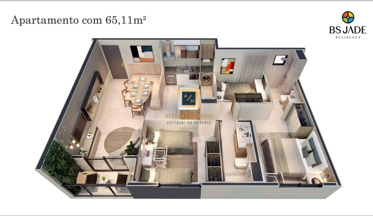 Imagem Apartamento com 2 Quartos à Venda, 51 m² em Joaquim Távora - Fortaleza Imagem Apartamento com 2 Quartos à Venda, 51 m² em Joaquim Távora - Fortaleza