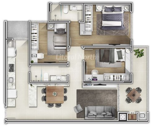 Imagem Apartamento com 2 Quartos à Venda, 85 m² em São João - Itajaí Imagem Apartamento com 2 Quartos à Venda, 85 m² em São João - Itajaí
