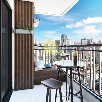 Imagem Studio com 1 Quarto à Venda, 24 m² em Centro - Curitiba