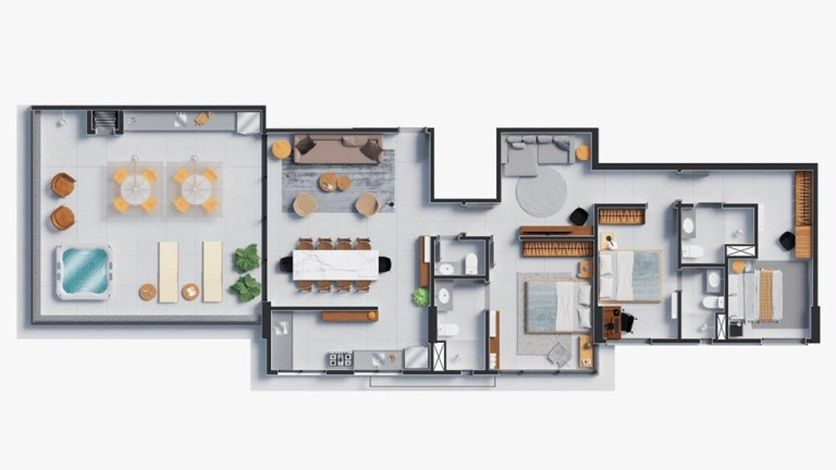 Imagem Imóvel com 3 Quartos à Venda, 94 m² em Sul (águas Claras) - Brasília Imagem Imóvel com 3 Quartos à Venda, 94 m² em Sul (águas Claras) - Brasília