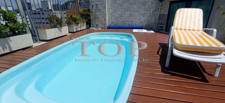 Imagem Cobertura com 3 Quartos à Venda, 180 m² em Tombo - Guarujá Imagem Cobertura com 3 Quartos à Venda, 180 m² em Tombo - Guarujá