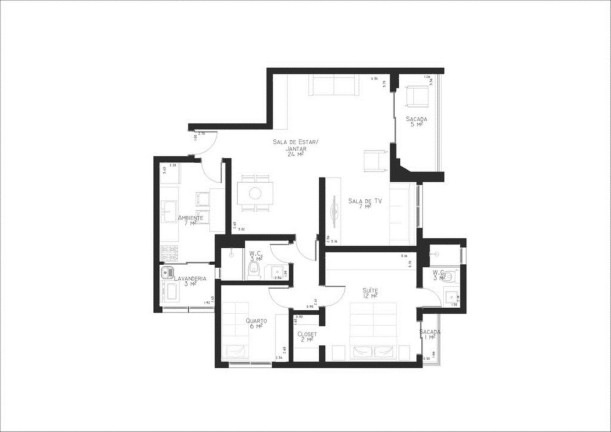 Imagem Apartamento com 2 Quartos à Venda, 82 m² em Morumbi - São Paulo