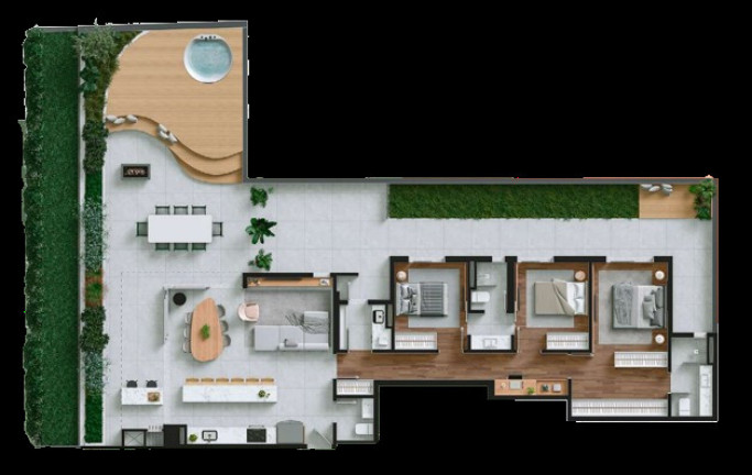 Imagem Apartamento com 2 Quartos à Venda, 81 m² em Portão - Curitiba