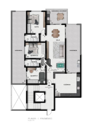 Imagem Cobertura com 3 Quartos à Venda, 188 m² em Riacho Das Pedras - Contagem Imagem Cobertura com 3 Quartos à Venda, 188 m² em Riacho Das Pedras - Contagem