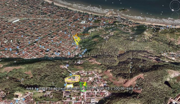Imagem Terreno à Venda, 6.757 m² em Morro Nova Cintra - Santos Imagem Terreno à Venda, 6.757 m² em Morro Nova Cintra - Santos