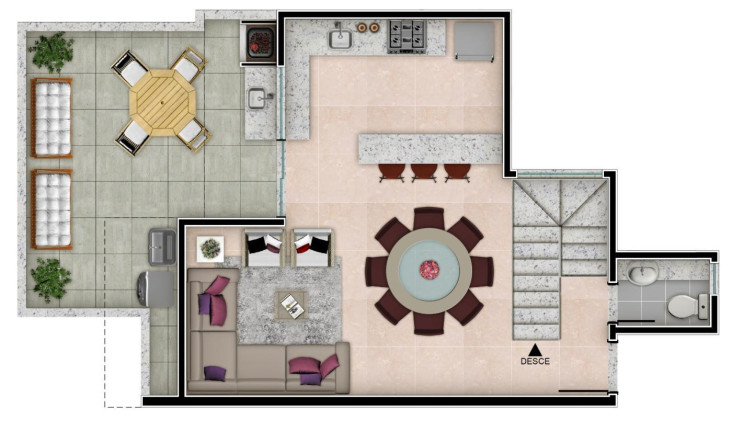 Imagem Apartamento com 3 Quartos à Venda, 110 m² em Santa Rosa - Belo Horizonte Imagem Apartamento com 3 Quartos à Venda, 110 m² em Santa Rosa - Belo Horizonte