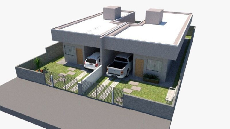 Imagem Casa com 2 Quartos à Venda, 69 m² em São Sebastião - Palhoça