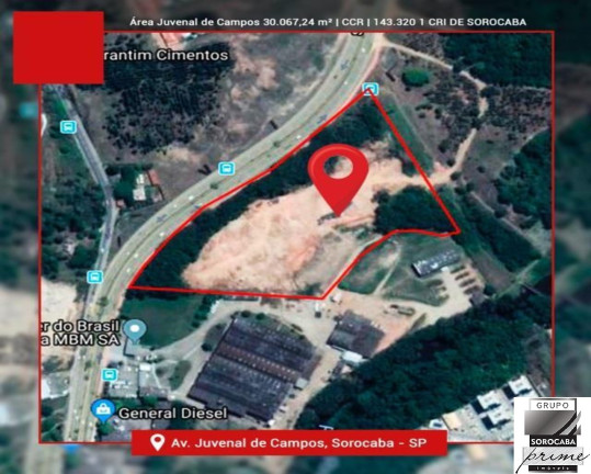 Imagem Terreno à Venda, 32.000 m² em Jardim Faculdade - Sorocaba Imagem Terreno à Venda, 32.000 m² em Jardim Faculdade - Sorocaba