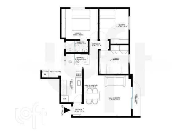 Apartamento com 3 Quartos à Venda, 120 m² em Vila Sônia - São Paulo