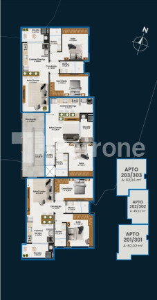 Imagem Apartamento com 1 Quarto à Venda, 45 m² em Palmas - Governador Celso Ramos