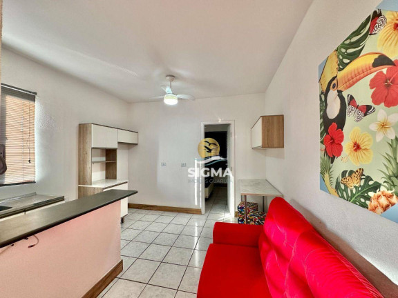 Apartamento com 1 Quarto à Venda, 40 m² em Santo Antônio - Guarujá
