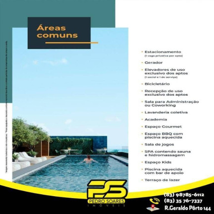 Imagem Apartamento com 1 Quarto à Venda, 25 m² em Cabo Branco - João Pessoa Imagem Apartamento com 1 Quarto à Venda, 25 m² em Cabo Branco - João Pessoa