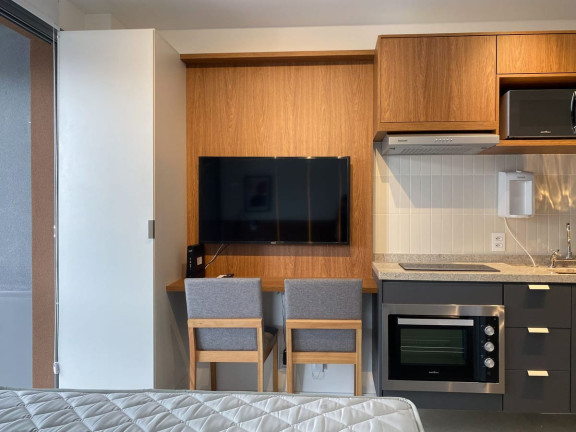 Apartamento com 1 Quarto para Alugar, 22 m² em Pinheiros - São Paulo