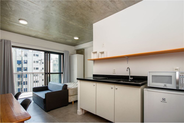 Foto do imóvel Studio com 1 Quarto à Venda, 28 m² em República - São Paulo