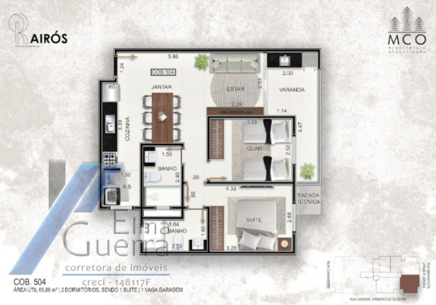 Imagem Apartamento com 2 Quartos à Venda, 65 m² em Centro - Ubatuba