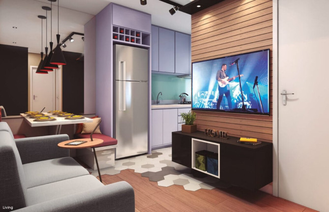 Imagem Apartamento com 2 Quartos à Venda, 36 m² em Santa Maria - Osasco