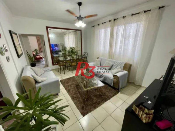 Apartamento com 2 Quartos à Venda, 97 m² em Embaré - Santos