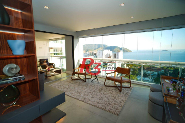 Imagem Apartamento com 3 Quartos à Venda, 344 m² em Aparecida - Santos Imagem Apartamento com 3 Quartos à Venda, 344 m² em Aparecida - Santos