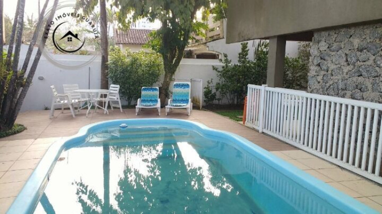 Imagem Casa com 4 Quartos para Alugar ou Temporada, 340 m² em Enseada - Guarujá