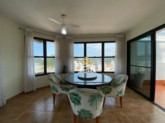 Imagem Cobertura com 4 Quartos à Venda, 200 m² em Tombo - Guarujá