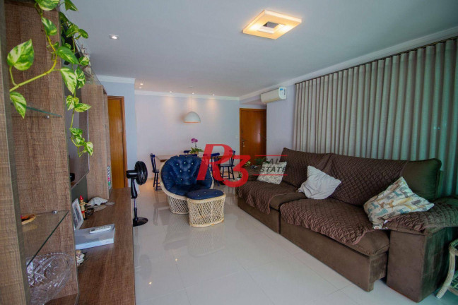 Imagem Apartamento com 3 Quartos à Venda, 127 m² em Gonzaga - Santos
