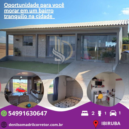 Casa com 2 Quartos à Venda,  em Centro - Ibirubá