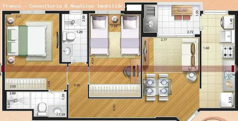 Imagem Apartamento com 2 Quartos à Venda, 67 m² em Santa Paula - São Caetano Do Sul