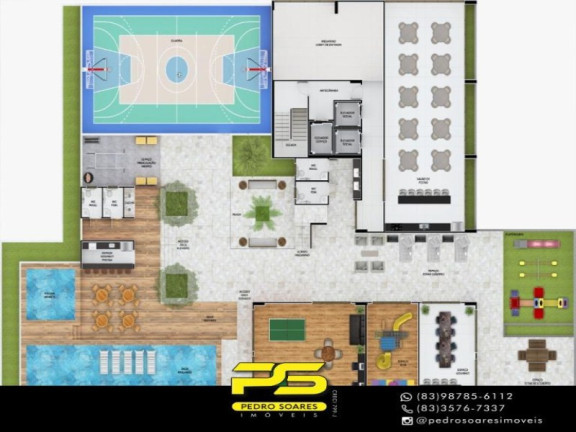 Imagem Apartamento com 3 Quartos à Venda, 62 m² em Brisamar - João Pessoa Imagem Apartamento com 3 Quartos à Venda, 62 m² em Brisamar - João Pessoa