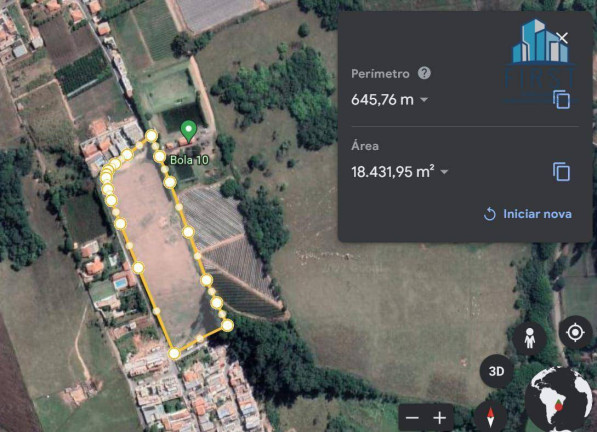 Terreno à Venda, 18.431 m² em Santo Antônio - Louveira