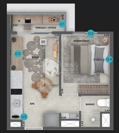 Imagem Apartamento com 1 Quarto à Venda, 28 m² em Pinheiros - São Paulo Imagem Apartamento com 1 Quarto à Venda, 28 m² em Pinheiros - São Paulo