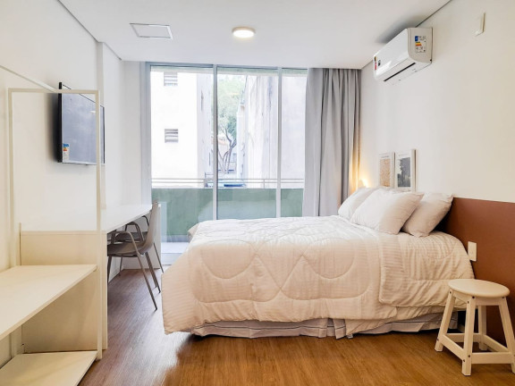 Apartamento com 1 Quarto para Alugar, 26 m² em Vila Buarque - São Paulo