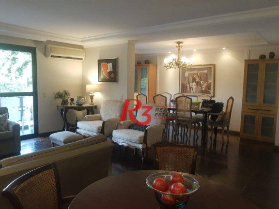Imagem Apartamento com 4 Quartos à Venda, 175 m² em Aparecida - Santos