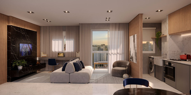 Imagem Apartamento com 2 Quartos à Venda, 44 m² em Vila Guarani (z Sul) - São Paulo
