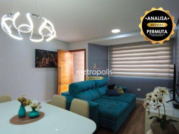 Sobrado com 3 Quartos à Venda, 214 m² em Vila Metalúrgica - Santo André