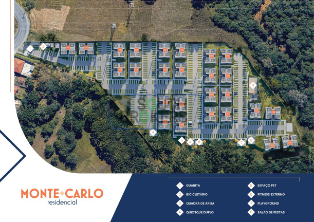 Imagem Apartamento com 2 Quartos à Venda, 35 m² em Restinga Seca - Almirante Tamandaré Imagem Apartamento com 2 Quartos à Venda, 35 m² em Restinga Seca - Almirante Tamandaré