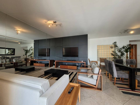 Imagem Apartamento com 4 Quartos para Alugar, 240 m² em Gonzaga - Santos Imagem Apartamento com 4 Quartos para Alugar, 240 m² em Gonzaga - Santos