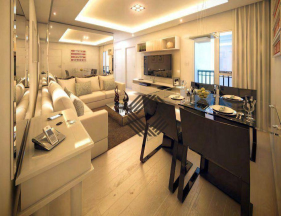 Apartamento com 2 Quartos à Venda, 49 m² em Parque Santos Dumont - Votorantim