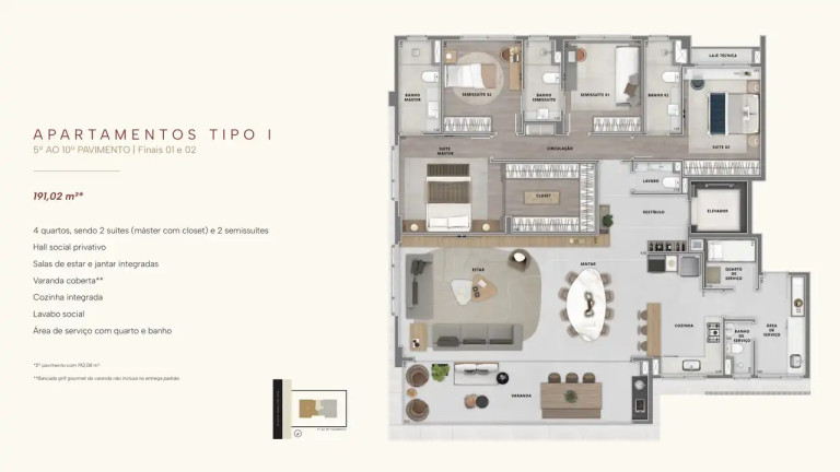 Imagem Apartamento com 4 Quartos à Venda, 191 m² em Lourdes - Belo Horizonte
