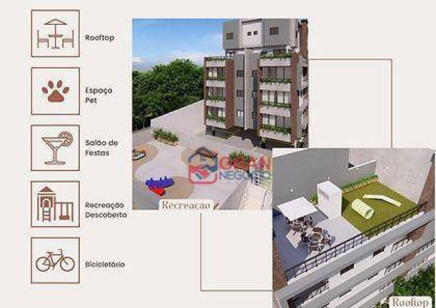 Imagem Studio com 1 Quarto à Venda, 33 m² em Campo Comprido - Curitiba