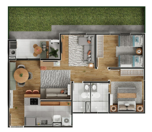 Imagem Apartamento com 2 Quartos à Venda, 64 m² em Bonfim - Campinas Imagem Apartamento com 2 Quartos à Venda, 64 m² em Bonfim - Campinas