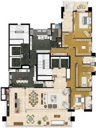 Imagem Apartamento com 4 Quartos à Venda, 326 m² em Jardim Anália Franco - São Paulo