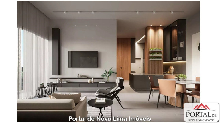 Imagem Apartamento com 2 Quartos à Venda, 66 m² em Alphaville Lagoa Dos Ingleses - Nova Lima Imagem Apartamento com 2 Quartos à Venda, 66 m² em Alphaville Lagoa Dos Ingleses - Nova Lima