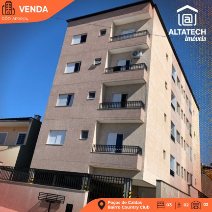 Imóvel com 2 Quartos à Venda, 97 m² em Jardim Country Club - Poços De Caldas