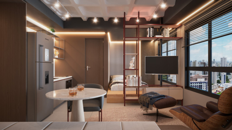 Imagem Studio com 1 Quarto à Venda, 20 m² em Encruzilhada - Recife