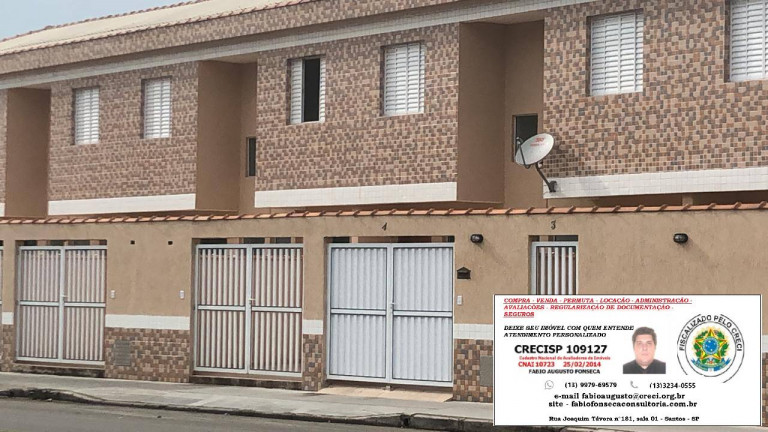 Imagem Casa com 2 Quartos à Venda, 60 m² em São Vicente